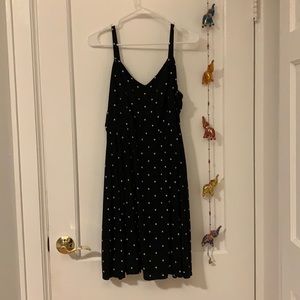 Old Navy polka dot fit and flare dress (XL)